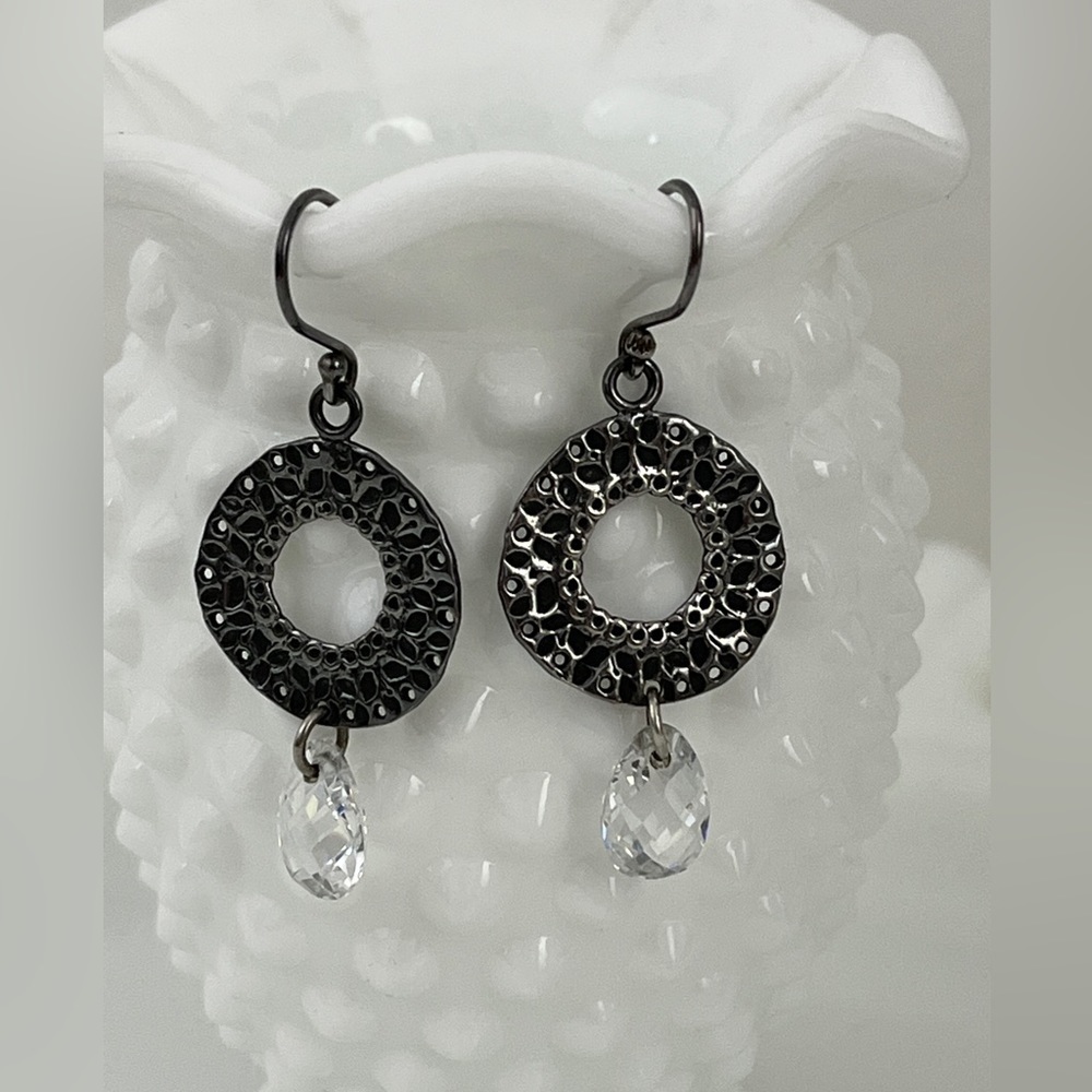 SILPADA  sterling silver zirconia earrings